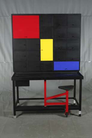 Sekretaire "Hommage à Mondrian" - Foto 2