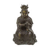 Bronze der Göttin Bixia yuajun. CHINA, Qing-Dynastie (1644-1912) - photo 1