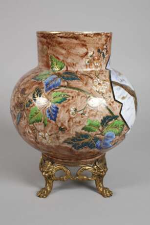 Frankreich Vase Japonismus - фото 3