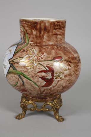 Frankreich Vase Japonismus - фото 5