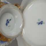 Meissen Prunktasse Muschelrelief - photo 3