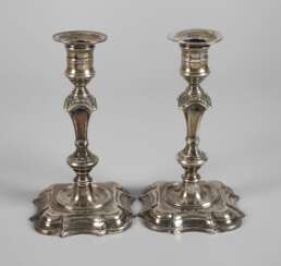 Silber Paar Leuchter Tiffany