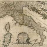 Giovanni de Rossi, Kupferstichkarte Italien - photo 1