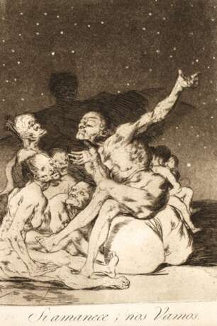 Francisco de Goya, "Si amanece, nos vamos" - фото 1