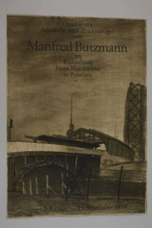Manfred Butzmann, Zwei Graphiken - photo 2