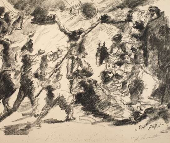 Prof. Lovis Corinth, "Tod Jesu" - Foto 1