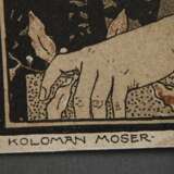 Koloman Moser, Lesendes Mädchen - Foto 3