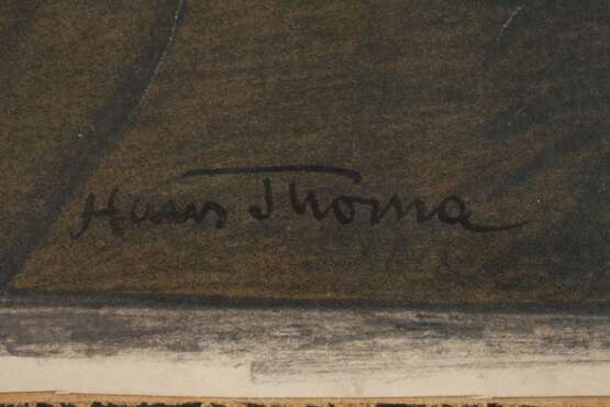 Prof. Hans Thoma, "Mondscheingeiger" - photo 3