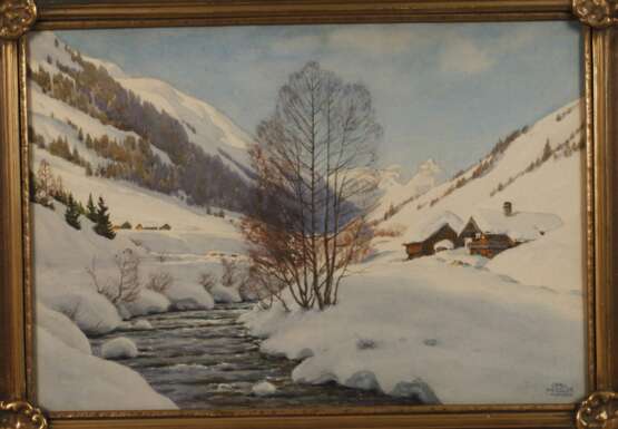 Carl Kessler, Verträumte alpine Winterpartie - photo 2