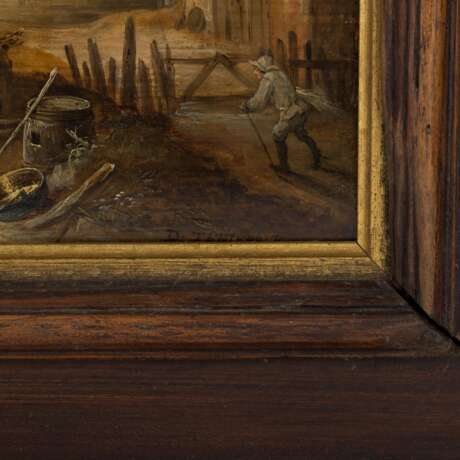 TENIERS, David II, ZUGESCHRIEBEN/NACHFOLGE (D.T.: 1610-1690), "Tanz vor dem Wirtshaus", - photo 3