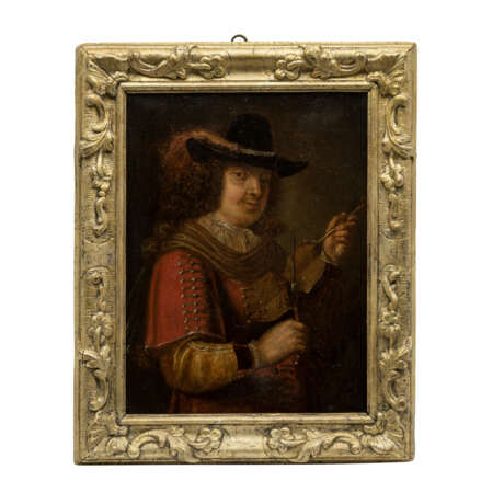 MALER des 17./18. Jahrhundert (wohl Norddeutschland), Paar Portraits, - фото 4