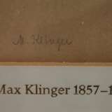 Prof. Max Klinger, "Weiblicher Akt" - photo 3