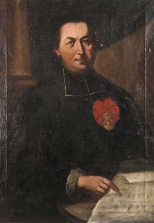 Portrait des Priesters Ungricht (Charvatce bei Prag) - фото 1