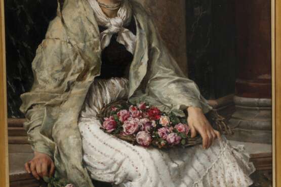 Franz Ruben, "Venezianische Blumenverkäuferin" - фото 7