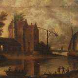 Holländische Hafenszene um 1800 - photo 1