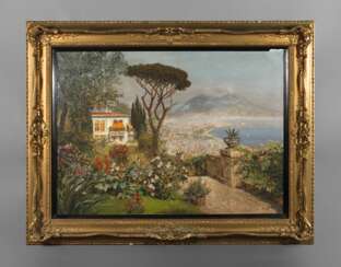 Alois Arnegger, attr., Blick über den Golf von Neapel