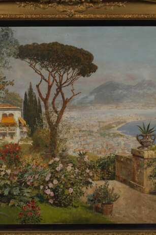 Alois Arnegger, attr., Blick über den Golf von Neapel - фото 3