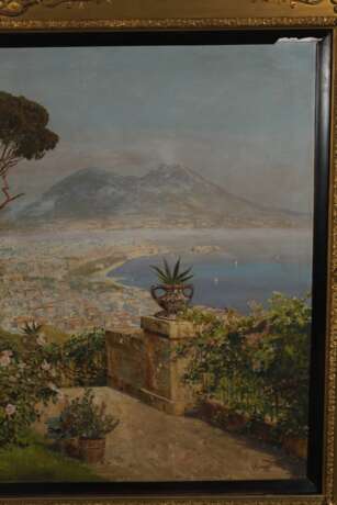 Alois Arnegger, attr., Blick über den Golf von Neapel - Foto 4