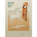 DALI, SALVADOR (1904-1989), "Liebesqual/Einhorn - The Agony of Love (Unicorn)", - фото 1