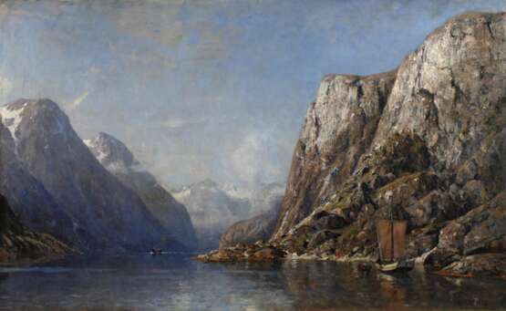 Henry Enfield, Blick aufs Naeröfjord - Foto 1