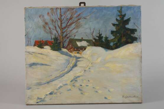 Franz von Jackowski, Lichte Winterlandschaft - Foto 2