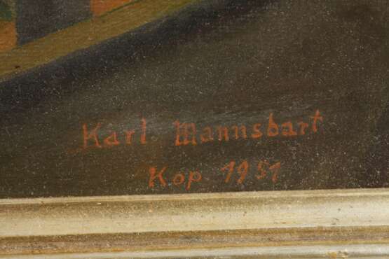 Karl Mannsbart, Paar am Fenster - photo 3
