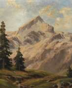 Aperçu. Albert Reinhardt, Blick auf die Alpspitze