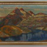 Hiller, Expressionistische Berglandschaft mit See - Foto 2