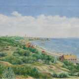 Hansson, C. "Küstenlandschaft", Öl/ Lw., sign. u.r. und dat. 1951, 40x56 cm, Rahmen - Foto 1