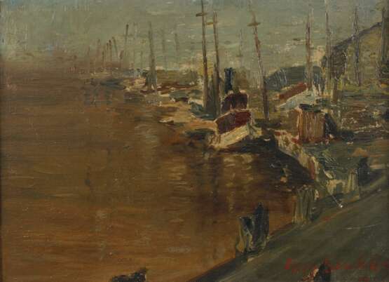 Impressionistin, Schiffe im Hafen - Foto 1