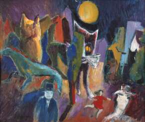 Jacob Max Hottinger, Neoexpressionistische Komposition