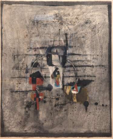 Friedländer, Jonny (1912 Pleß-1992 Paris) "Le grand coq", Aquatinta-Radierung, 92/95, mit Bleistift sign. u.l., 68x51 cm, hinter Glas und Rahmen - фото 1
