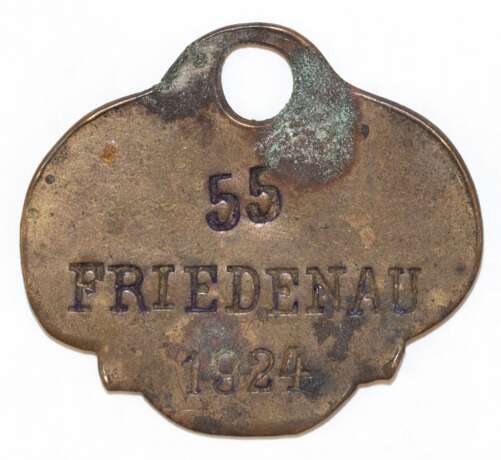 Hundemarke 1924, Fridenau - photo 2