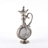 Eduard Schürmann. LARGE DECANTER WITH SILVER MOUNT - фото 2
