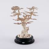 Germany. EXTRAORDINARY SILVER HUNTING CENTRE PIECE WITH STAG UNDER A LARGE OAK TREE - photo 4