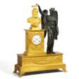 Louis Lagrange. BRONZE MONUMENTAL PENDULUM CLOCK WITH BUST OF HENRY IV AND VICTORIA - Auction prices