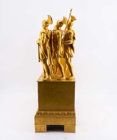 Prévost Watteau. Monumentale Pendule mit dem Schwur der Horatier - Foto 2