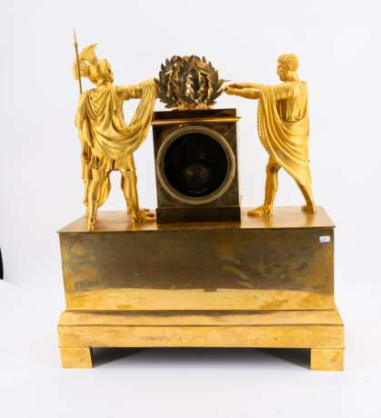 Prévost Watteau. Monumentale Pendule mit dem Schwur der Horatier - Foto 3