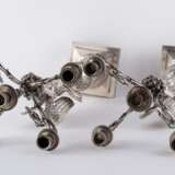 Neresheimer. COUPLE OF EXCEPTIONAL SILVER GIRNANDOLES WITH VICTORIAN STYLE EMPIRE - photo 6