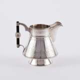 Erik August Kollin. LARGE SILVER COFFEE AND TEA SERVICE WITH TRAY - photo 20