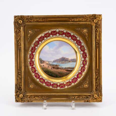 KPM. EXEPTIONAL SERIES OF TWELVE PORCELAIN PLATES WITH ROMANTIC VIEWS OF THE RHINE - photo 17