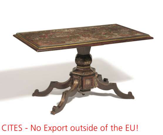 France. TABLE WITH EXTRAORDINARY INLAYS - photo 1