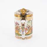Meissen. SMALL PORCELAIN 'WALZENKRUG' TANKARD WITH CHINOISERIES - фото 2