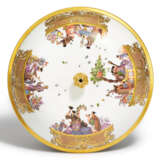 Meissen. TERRINE LID WITH FINE CHINOISERIES ON THE OCCASION OF NEW YEAR'S - photo 1