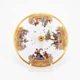 Meissen. TERRINE LID WITH FINE CHINOISERIES ON THE OCCASION OF NEW YEAR'S - photo 3