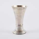 Johann Georg Beck. LARGE SILVER BAR BEAKER WITH BASKET STRUCTURE - фото 5