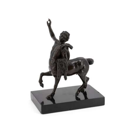 IRON FIGURE OF A YOUNG CENTAUR AS AN ALLEGORY OF YOUTH - photo 2