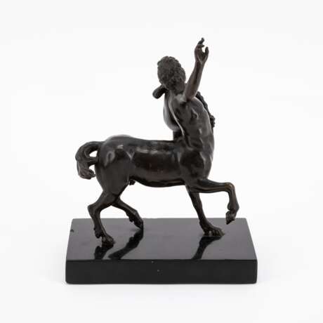 IRON FIGURE OF A YOUNG CENTAUR AS AN ALLEGORY OF YOUTH - photo 4