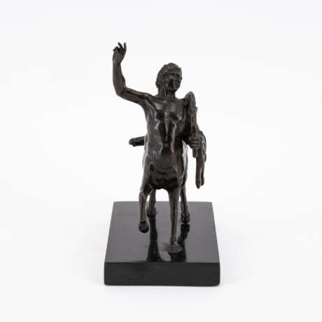 IRON FIGURE OF A YOUNG CENTAUR AS AN ALLEGORY OF YOUTH - photo 5