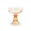 Emile Gallé. CHAMPAGNE GLASS WITH APPLIED GLASS STONES AND CHRYSANTHEMUMS - Аукционные цены